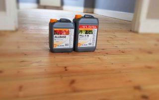 Wood floor restoration finish oil