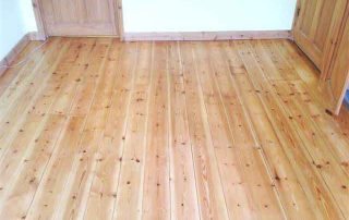 First top coat for wood floor restoration