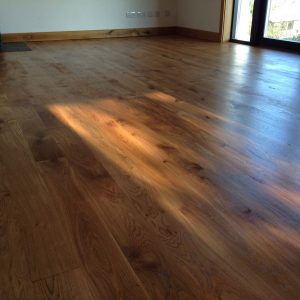 finished lounge wooden floor