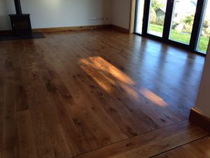 restoration finished to the wood floor