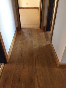 wear and tear of wooden floor